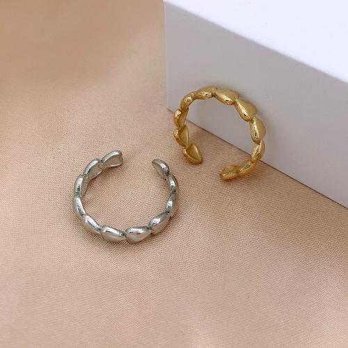 Titanium Steel Finger Ring fashion jewelry & for woman Inner diameter 1.7cm Sold By PC