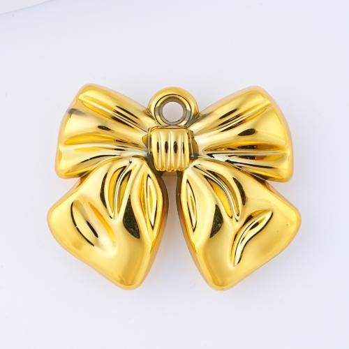 Acrylic Pendants Bowknot plated DIY Approx 3mm Approx Sold By Bag