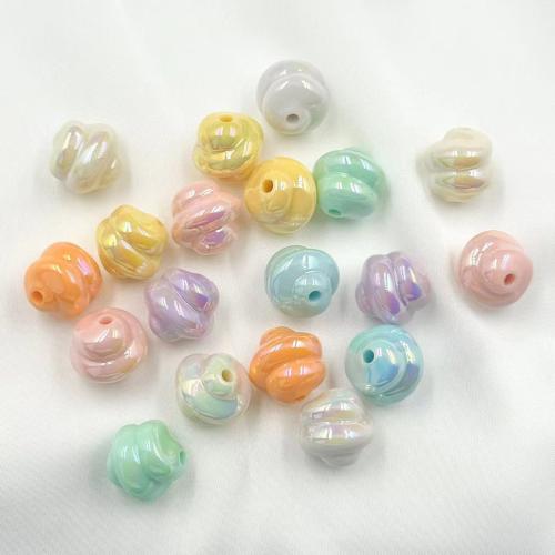 Plated Acrylic Beads UV plating DIY Approx 2.5mm Approx Sold By Bag