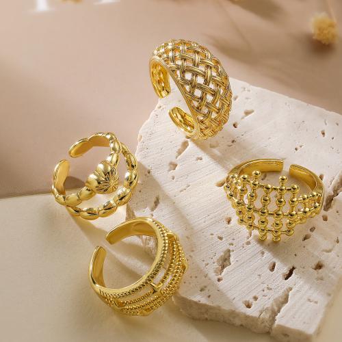 Brass Finger Ring gold color plated fashion jewelry golden nickel lead & cadmium free Sold By PC