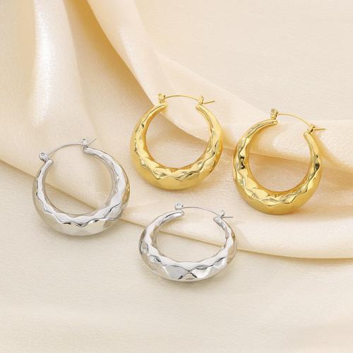 Stainless Steel Lever Back Earring 304 Stainless Steel Vacuum Ion Plating for woman Sold By Pair