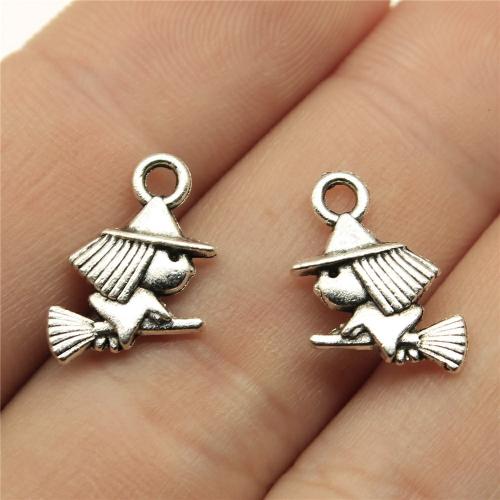 Zinc Alloy Pendants Sorcerer plated DIY Sold By PC