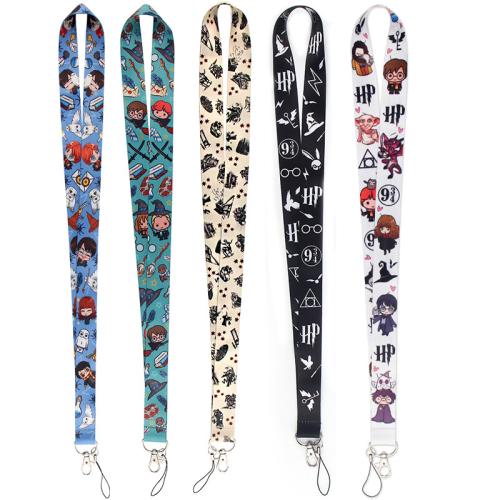 Mobile Phone Lanyard Polyester with Zinc Alloy multifunctional & Unisex Sold By PC