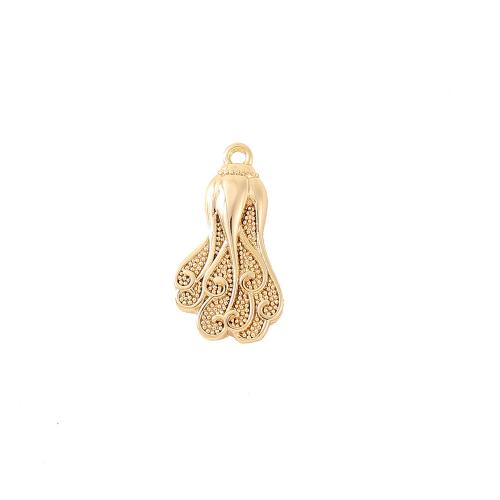 Brass Jewelry Pendants real gold plated DIY golden Sold By PC