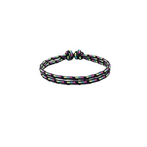 Bijoux bracelets de mode, corde en nylon, fait à la main, unisexe, plus de couleurs à choisir, Longueur Environ 16 cm, Vendu par PC