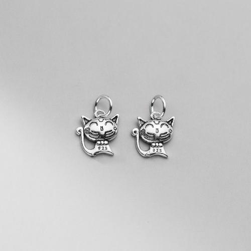 925 Sterling Silver Privjesak, možete DIY, 11.50x10x2.60mm, Prodano By PC