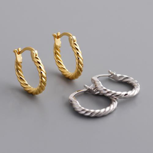 925 Sterling Silver Hoop Earrings for woman Sold By Pair