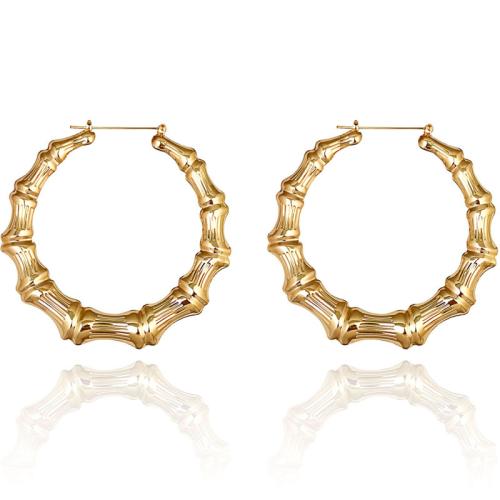 Zinc Alloy Drop Earrings plated & for woman golden Sold By Pair