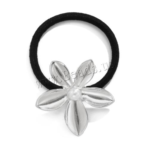 Ponytail Holder Zinc Alloy with Plastic Pearl fashion jewelry & for woman Sold By PC