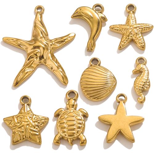 Stainless Steel Pendants 304 Stainless Steel DIY Sold By Bag