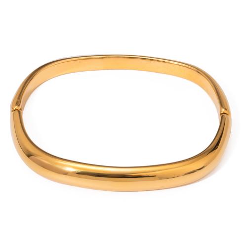 Stainless Steel Bangle 304 Stainless Steel fashion jewelry & for woman gold Sold By PC