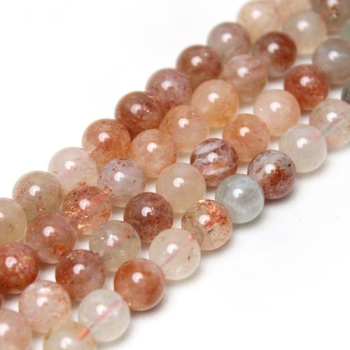 Gemstone šperky Korálky, Kolo, lesklý, DIY & různé velikosti pro výběr, Prodáno By Strand