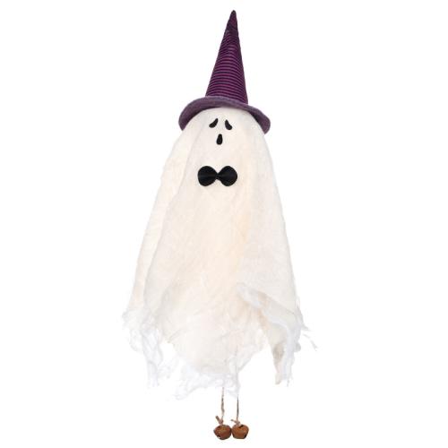 Etamine Halloween ornamenten, met Non-wovens, spook, Opknoping, meer kleuren voor de keuze, 500x70x50mm, Verkocht door PC