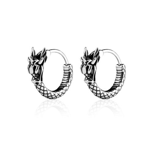 Cruach dhosmálta Lever Back Earring, 304 Cruach dhosmálta, unisex, dath bunaidh, 15x18mm, Díolta De réir PC