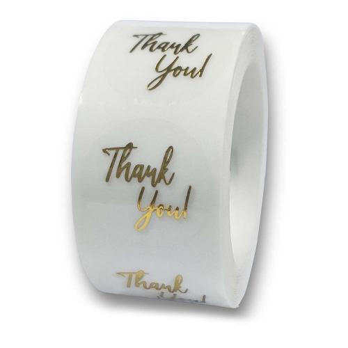 Sticker Paper with Adhesive Sticker multifunctional & DIY & gold accent golden Sold By Spool