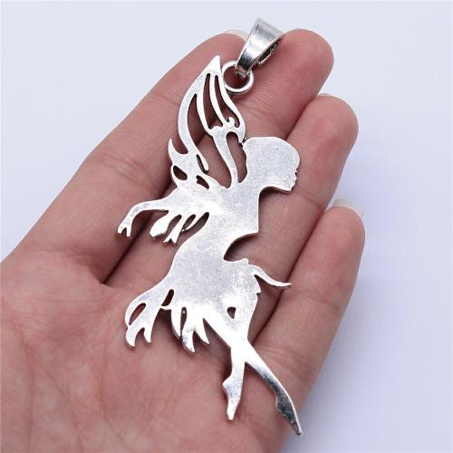 Zinc Alloy Pendants Spirit antique silver color plated DIY Sold By PC