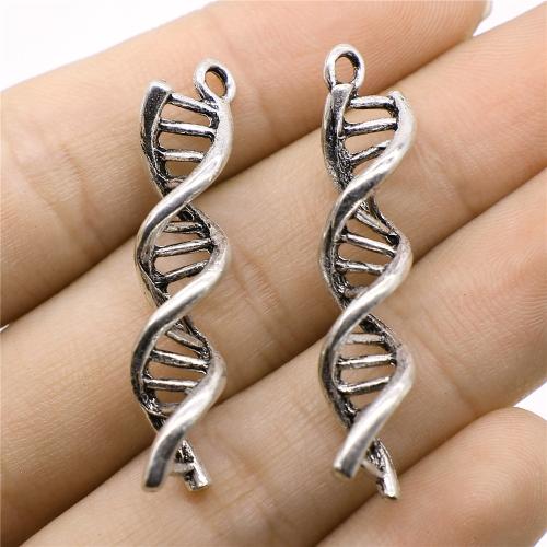 Zinc Alloy Pendants antique silver color plated DIY Sold By PC