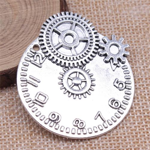 Zinc Alloy Pendants Gear Wheel plated DIY Sold By PC