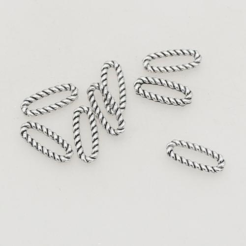 Zinc Alloy Linking Ring silver color plated DIY nickel lead & cadmium free 10mm Inner Approx 4mm Approx Sold By Bag