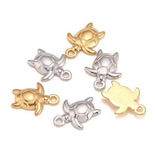 Acciaio inossidabile Animal Ciondoli, 304 acciaio inox, Animale, placcato, DIY, nessuno, 14x11mm, Venduto da PC