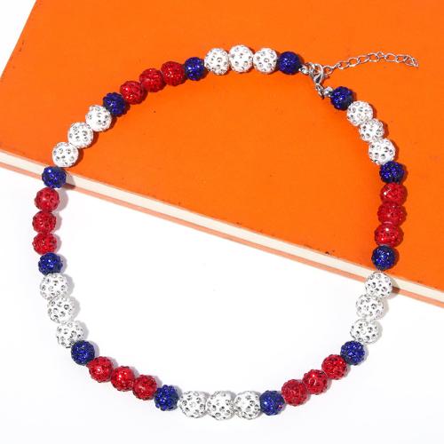 Strass Stainless Steel Jewelry Set, 304 roestvrij staal, Ronde, uniseks & met strass, meer kleuren voor de keuze, Verkocht door PC