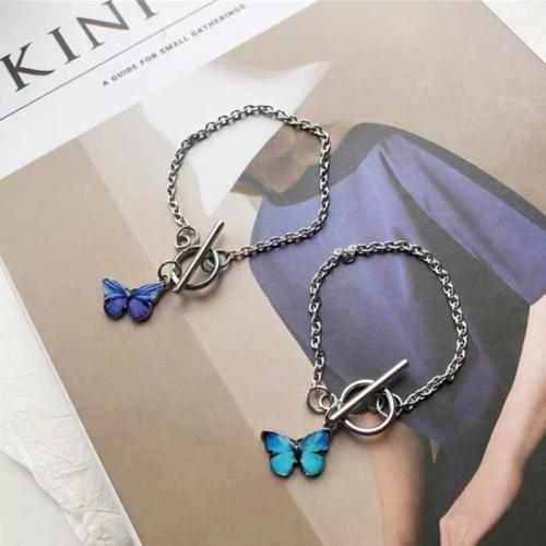 Zinc Alloy Bracelet fashion jewelry & for woman Length Approx 18.5 cm Sold By PC