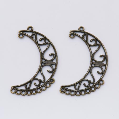 Zinc Alloy Moon Pendants DIY Sold By PC