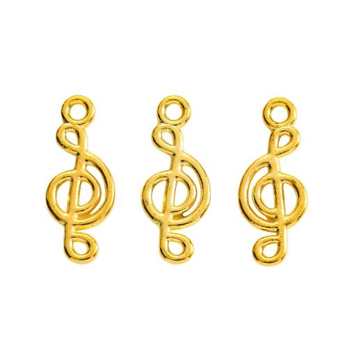 Zinc Alloy Pendler, Music Note, du kan DIY, flere farver til valg, Solgt af PC