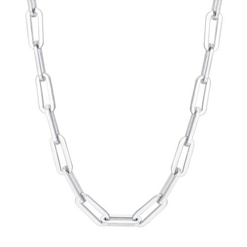 Stainless Steel Jewelry Necklace 304 Stainless Steel with 5cm extender chain fashion jewelry & for woman 5mm Length Approx 40 cm Sold By PC