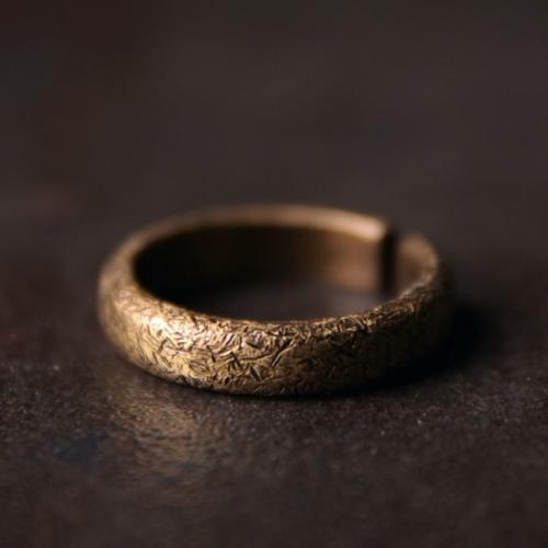 Mässing Finger Ring, mode smycken & Unisex, Storlek:7, Säljs av PC