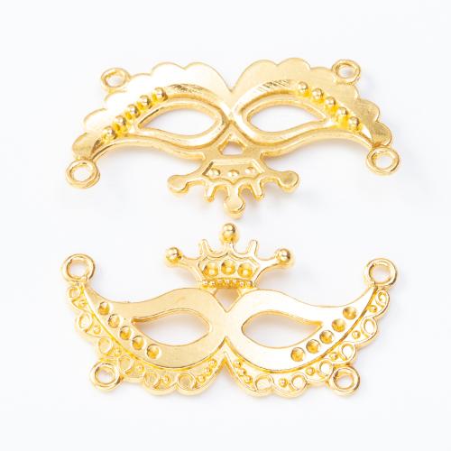 Zinc Alloy Pendants Mask DIY & double-hole Sold By PC