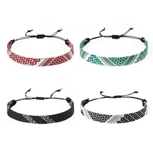 Moda criar pulseiras de fio de cera, material misto, with Fio de cera, feito à mão, joias de moda & unissex, Mais cores pare escolha, comprimento 16-26 cm, vendido por PC