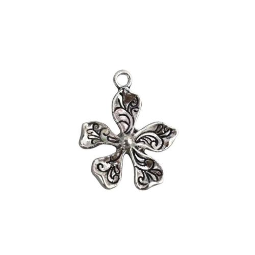 Sinc Alloy Pendants, dath airgid antique plátáilte, DIY, dath bunaidh, 100ríomhairí pearsanta/Lot, Díolta De réir Lot