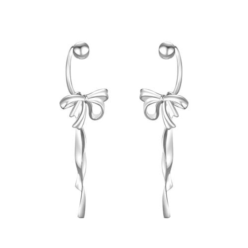 925 Sterling Silver Stud Earrings for woman silver color Sold By Pair