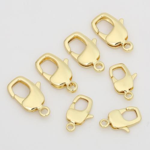 Brass Lobster Clasp plated DIY golden Sold By PC