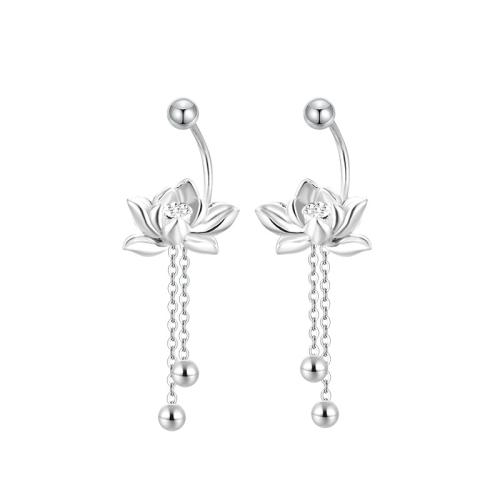 Sterling Silver Jewelry Earring, 925 Sterling Silver, do bhean, airgid, Díolta De réir Péire