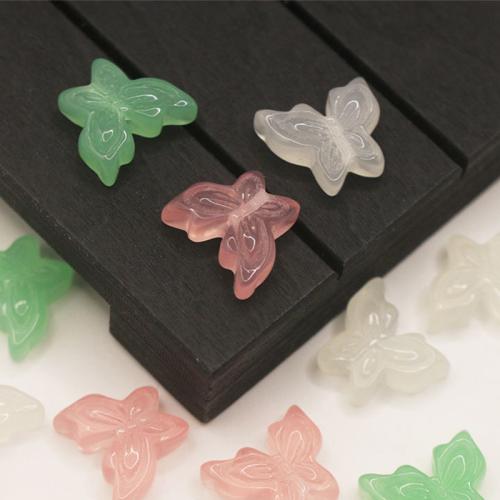 Hair Accessories DIY Findings Resin Butterfly Sold By PC