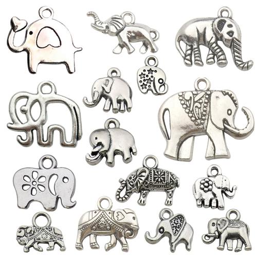 Zinklegering Animal Hangers, Zinc Alloy, verschillende stijlen voor de keuze, Verkocht door PC