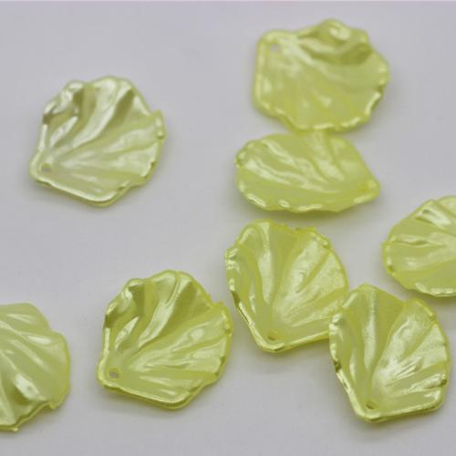 Hair Accessories DIY Findings ABS Plastic petals plated Sold By PC