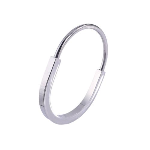 Stainless Steel Bangle 304 Stainless Steel Vacuum Ion Plating fashion jewelry & for woman Inner Approx 65mm Sold By PC