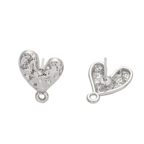 Zinc Alloy Earring Findings plated DIY Sold By Pair