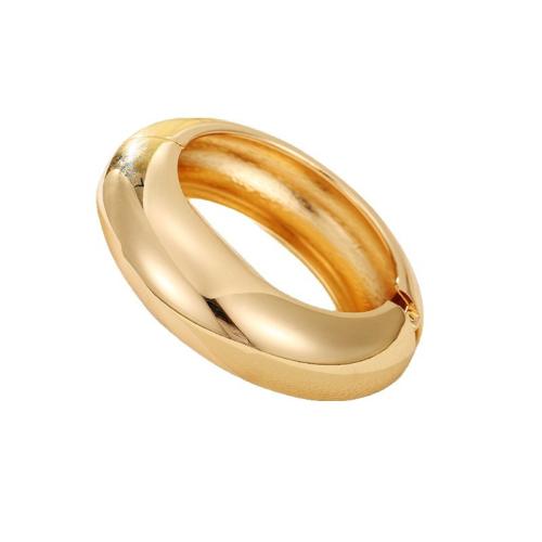 Lo zinco in lega Bangle Jewelry, lega in zinco, placcato, per la donna, nessuno, Diametro interno:Appross. 64x57mm, Venduto da PC