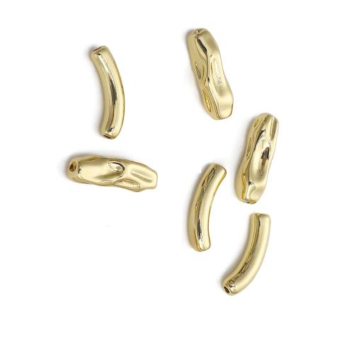 Brass Spacer Beads plated DIY golden Sold By PC