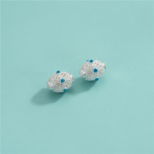 Gioielli Spacer Beads, 925 sterline d'argento, DIY & stili diversi per la scelta, Venduto da PC