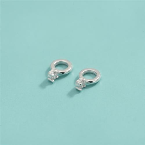 925 Sterling Silver Linking Ring DIY 5.80mm Sold By PC