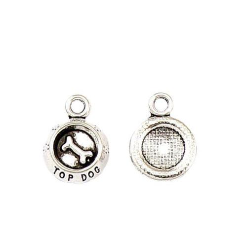 Zinc Alloy Pendants antique silver color plated DIY nickel lead & cadmium free Approx Sold By Bag