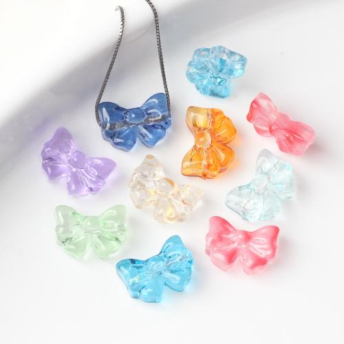 Resin Jewelry Beads Bowknot DIY Sold By Bag