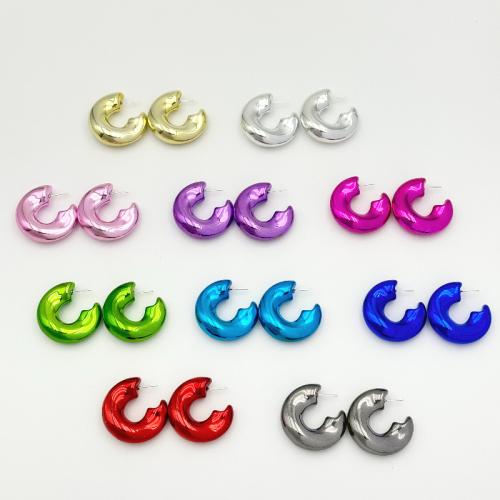 Acrylic Jewelry Earring UV plating fashion jewelry & for woman Sold By Pair