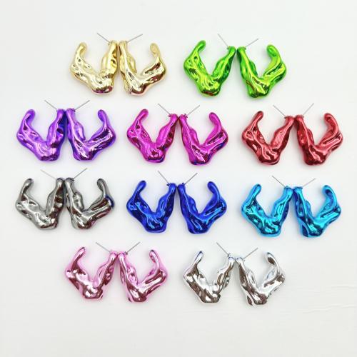 Acrylic Jewelry Earring UV plating fashion jewelry & for woman Sold By Pair