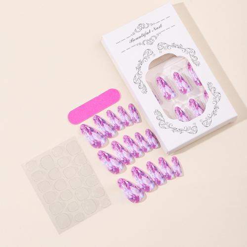 Fashion Nail Supplies ABS Plastic gradient color & DIY & for woman Sold By Set